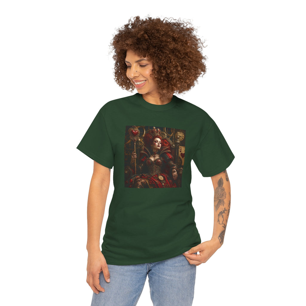 Gothic - Steampunk Queen Art Tee - Dark Renaissance Portrait T-Shirt