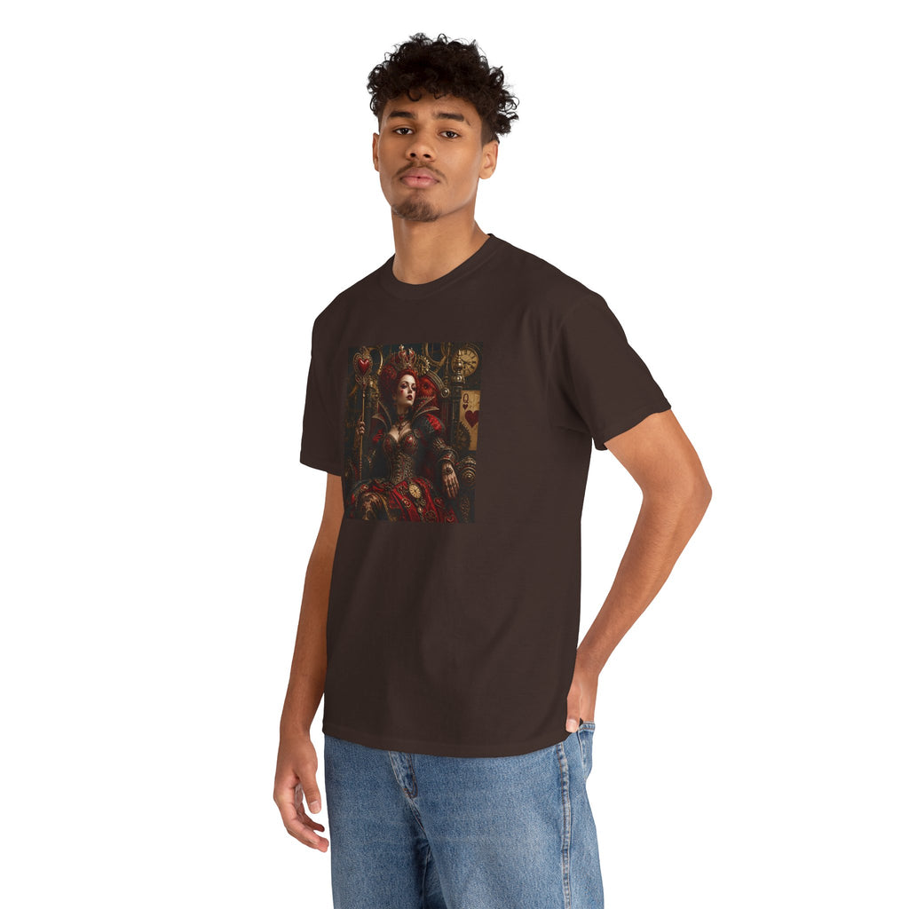 Gothic - Steampunk Queen Art Tee - Dark Renaissance Portrait T-Shirt