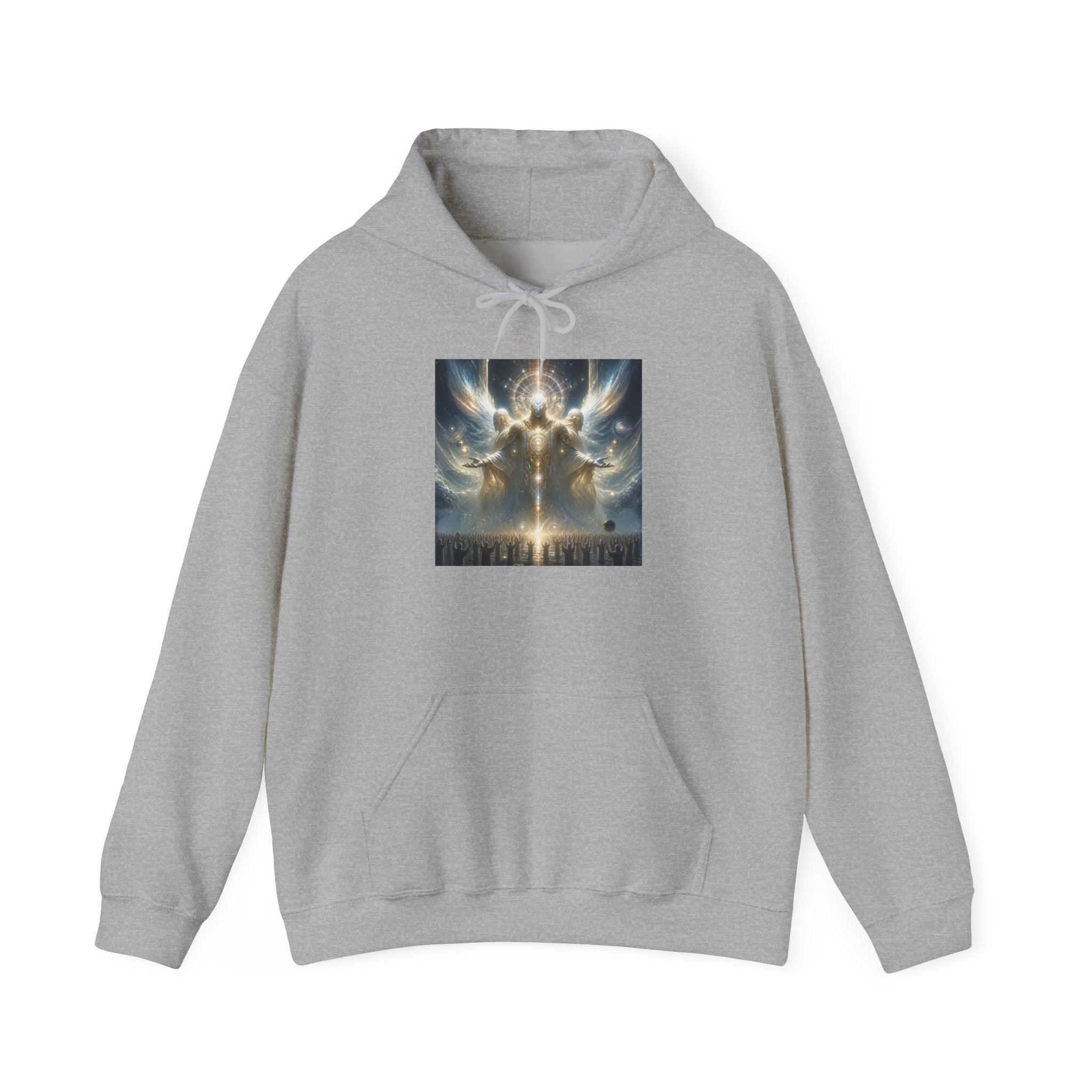 Elohim Gathering— Ethereal Angelic Cloudscape Pullover