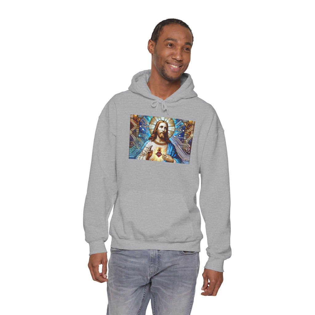 Digital Jesus Hoodie — Graphic Sweatshirt