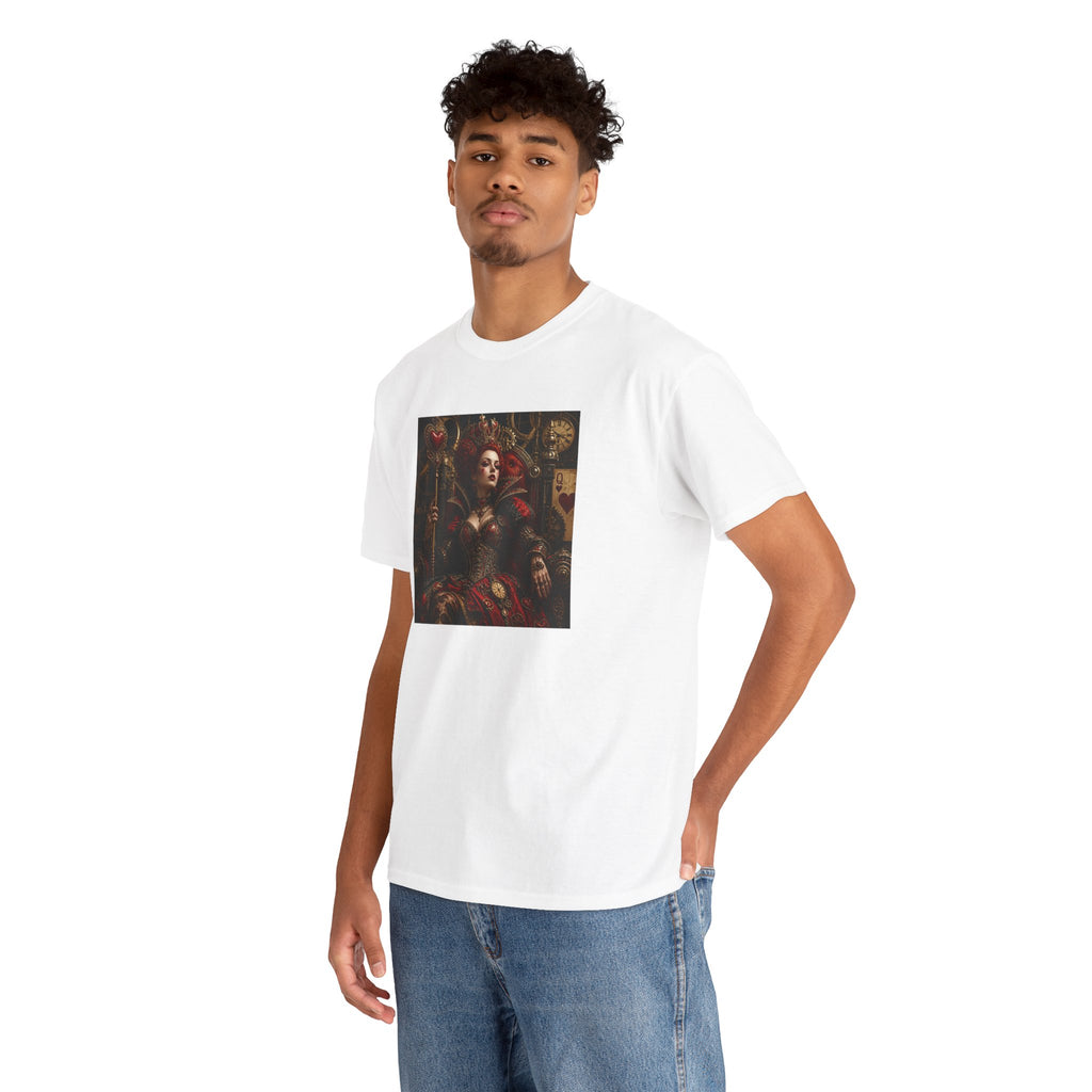 Gothic - Steampunk Queen Art Tee - Dark Renaissance Portrait T-Shirt