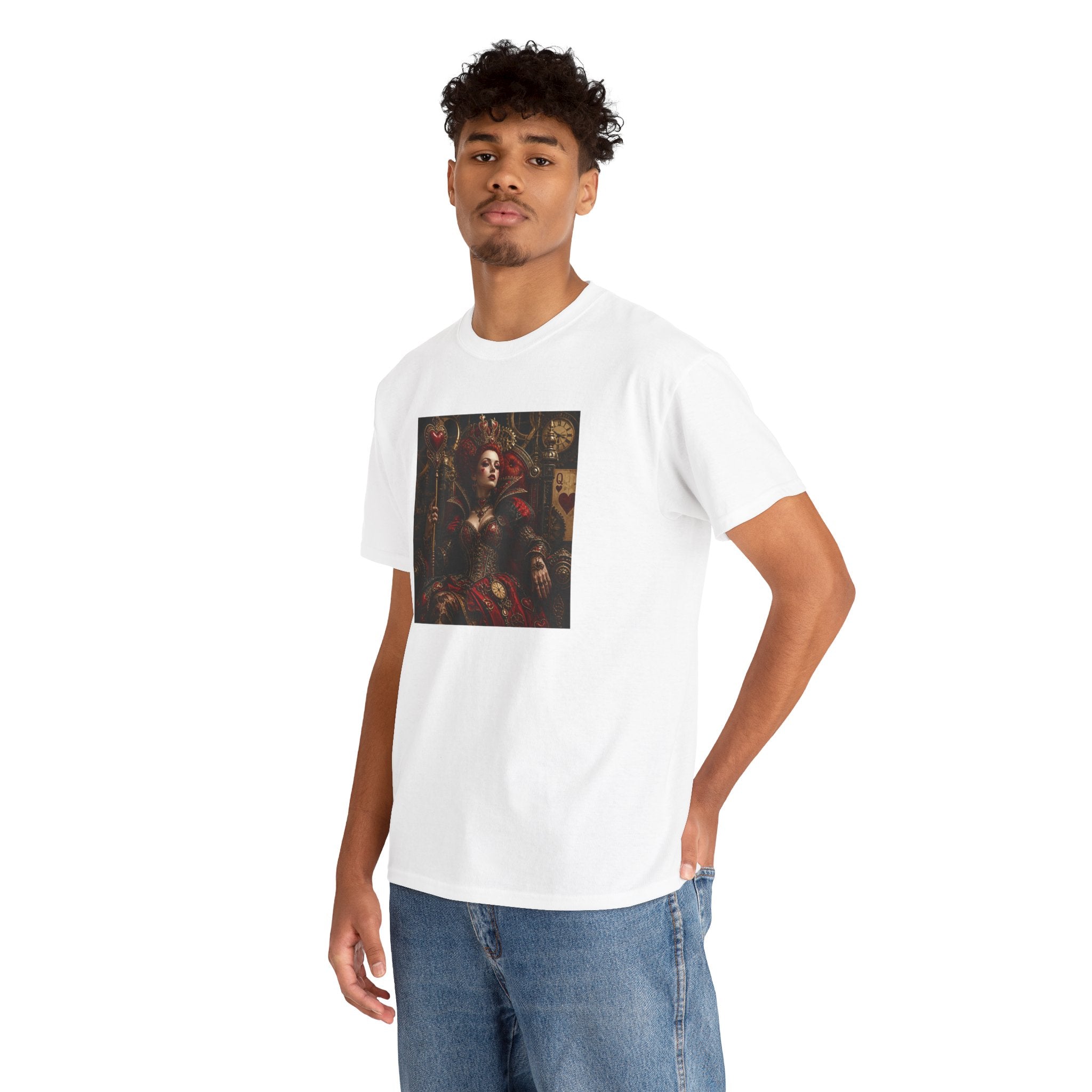 Gothic - Steampunk Queen Art Tee - Dark Renaissance Portrait T-Shirt