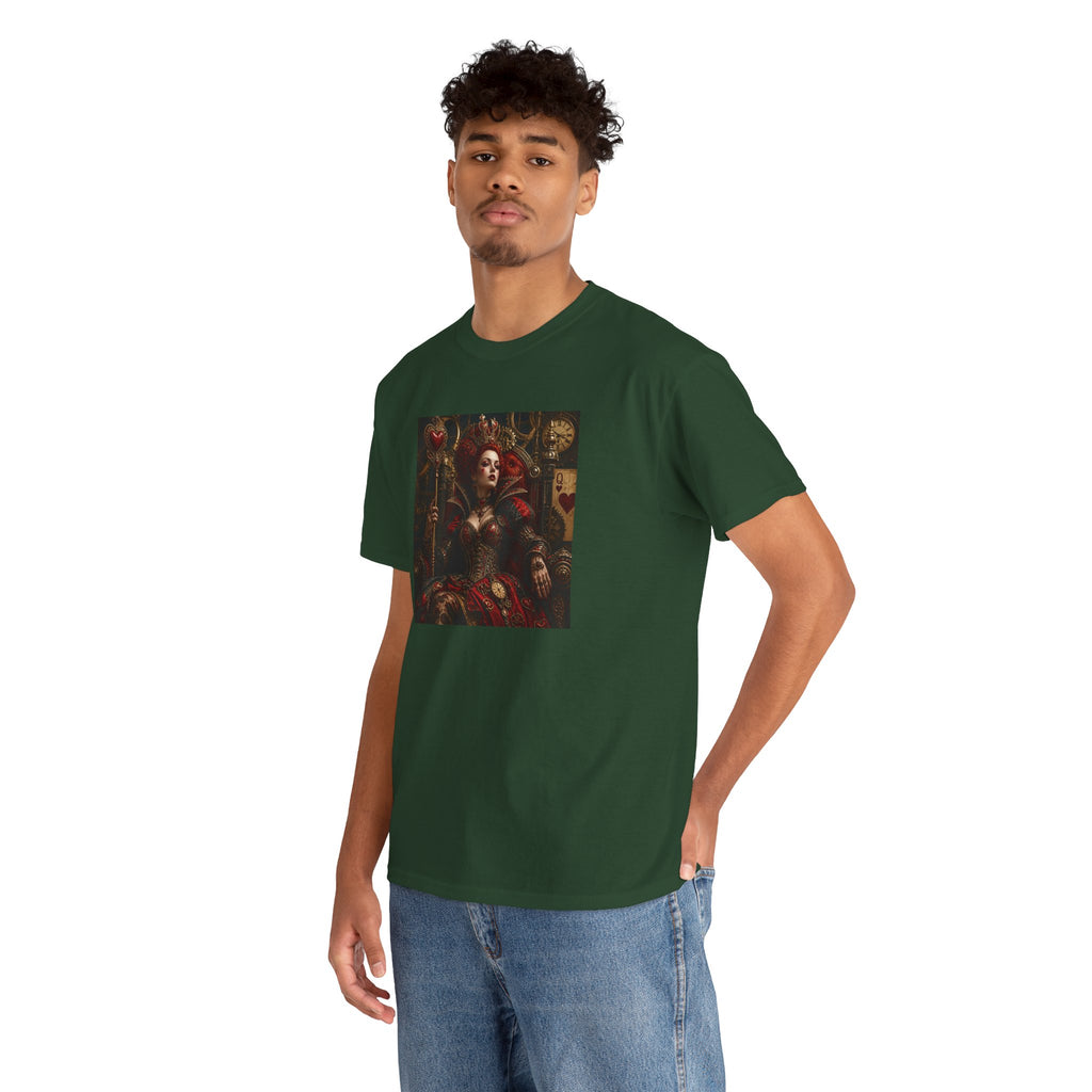 Gothic - Steampunk Queen Art Tee - Dark Renaissance Portrait T-Shirt