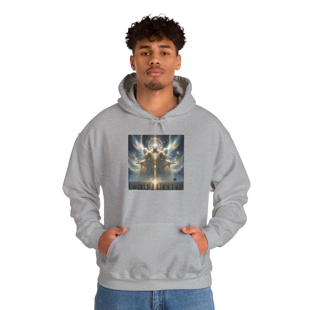 Elohim Gathering— Ethereal Angelic Cloudscape Pullover