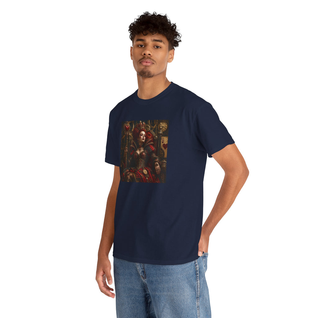 Gothic - Steampunk Queen Art Tee - Dark Renaissance Portrait T-Shirt