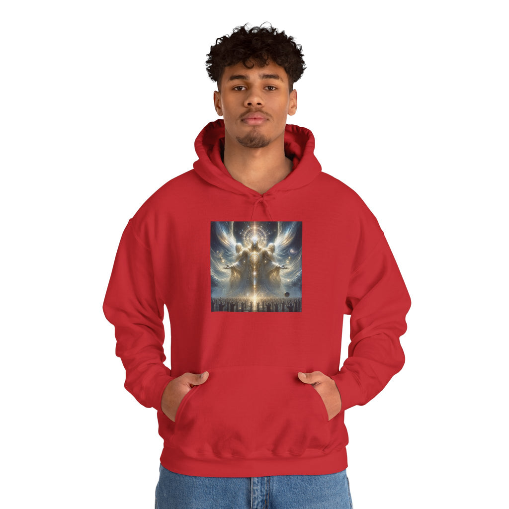 Elohim Gathering— Ethereal Angelic Cloudscape Pullover