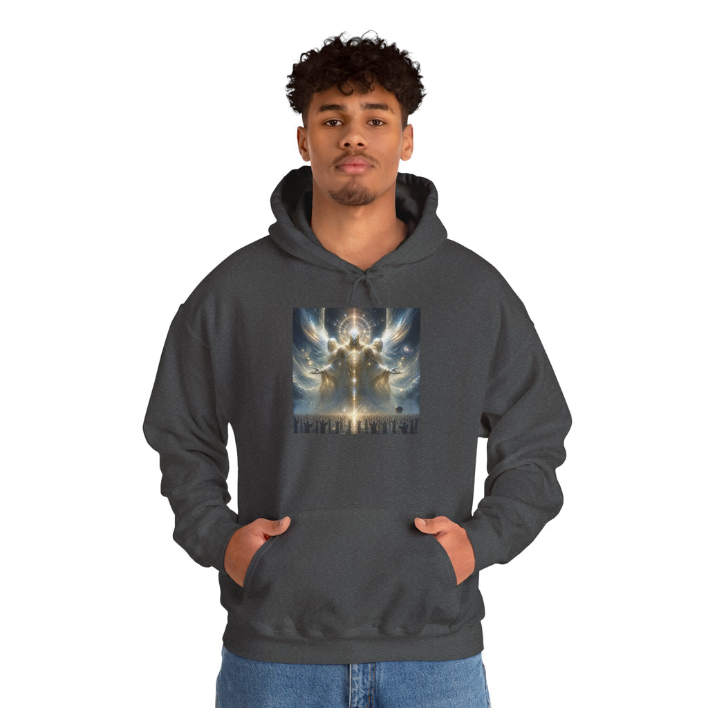 Elohim Gathering— Ethereal Angelic Cloudscape Pullover