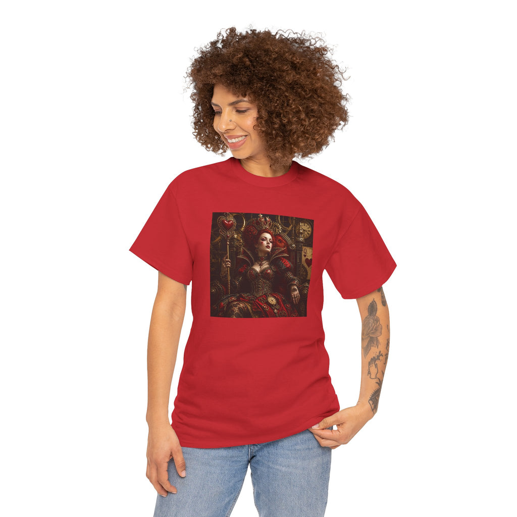 Gothic - Steampunk Queen Art Tee - Dark Renaissance Portrait T-Shirt