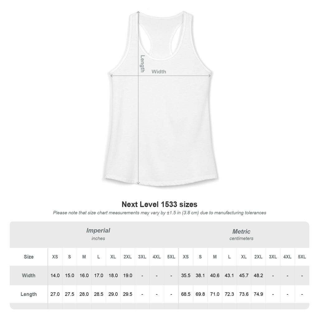 Women's Ideal Racerback Tank - Neon Jesus