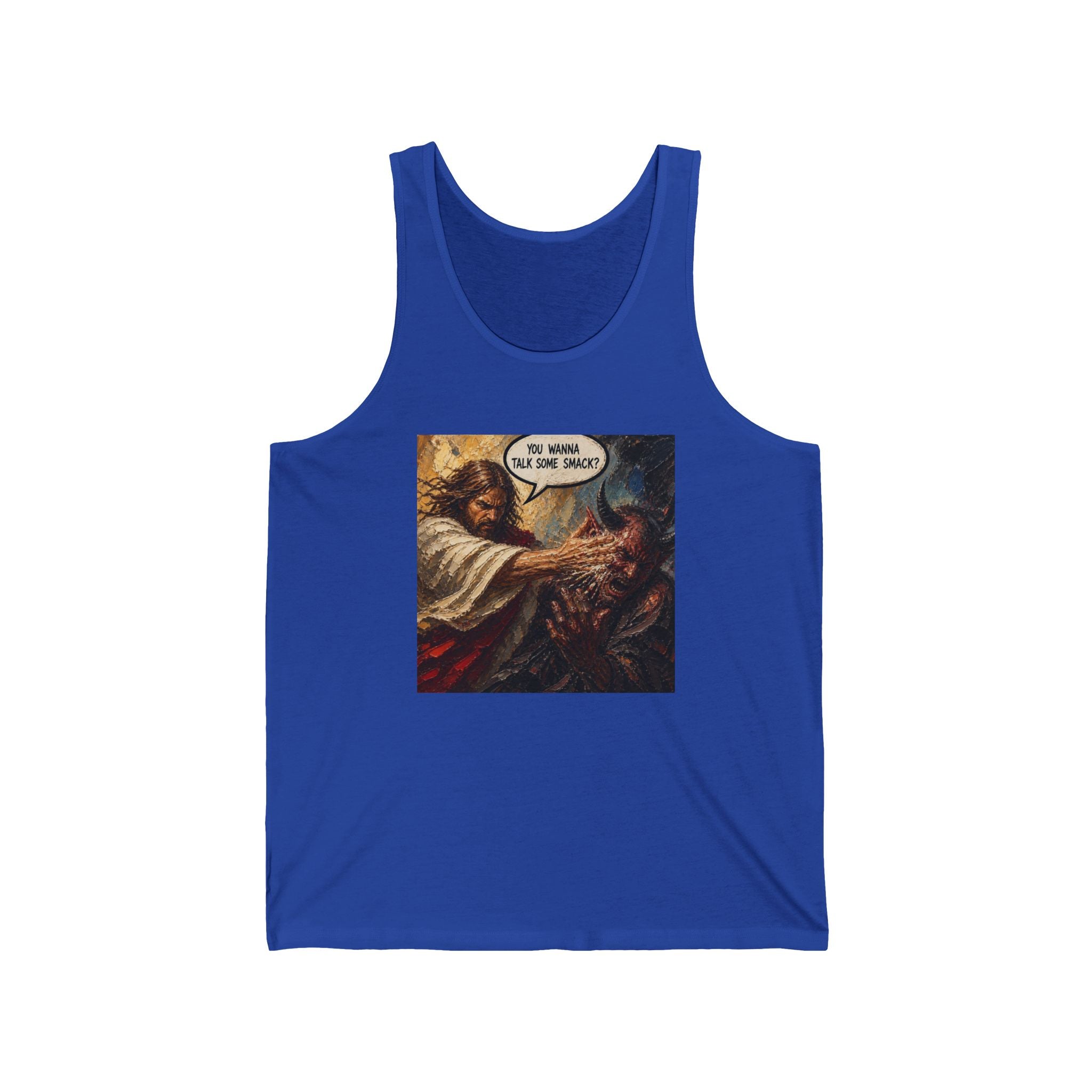 Jesus Slap Meme Tank Top — "Be Reasonable, I Love Dance" Graphic Tank