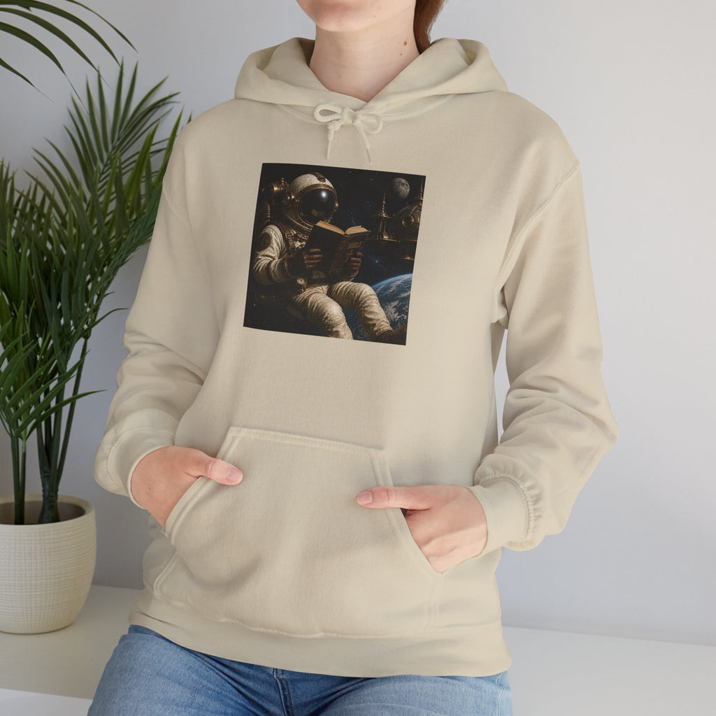 Astronaut Lounge Hoodie — Vintage Space Crew Astronaut Graphic Sweatshirt