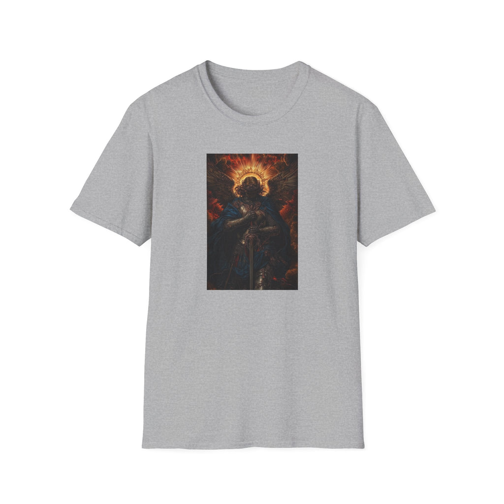 Graphic T-Shirt — Dark Angel Halo  religious Art Tee