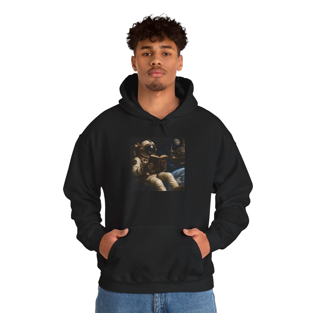 Astronaut Lounge Hoodie — Vintage Space Crew Astronaut Graphic Sweatshirt