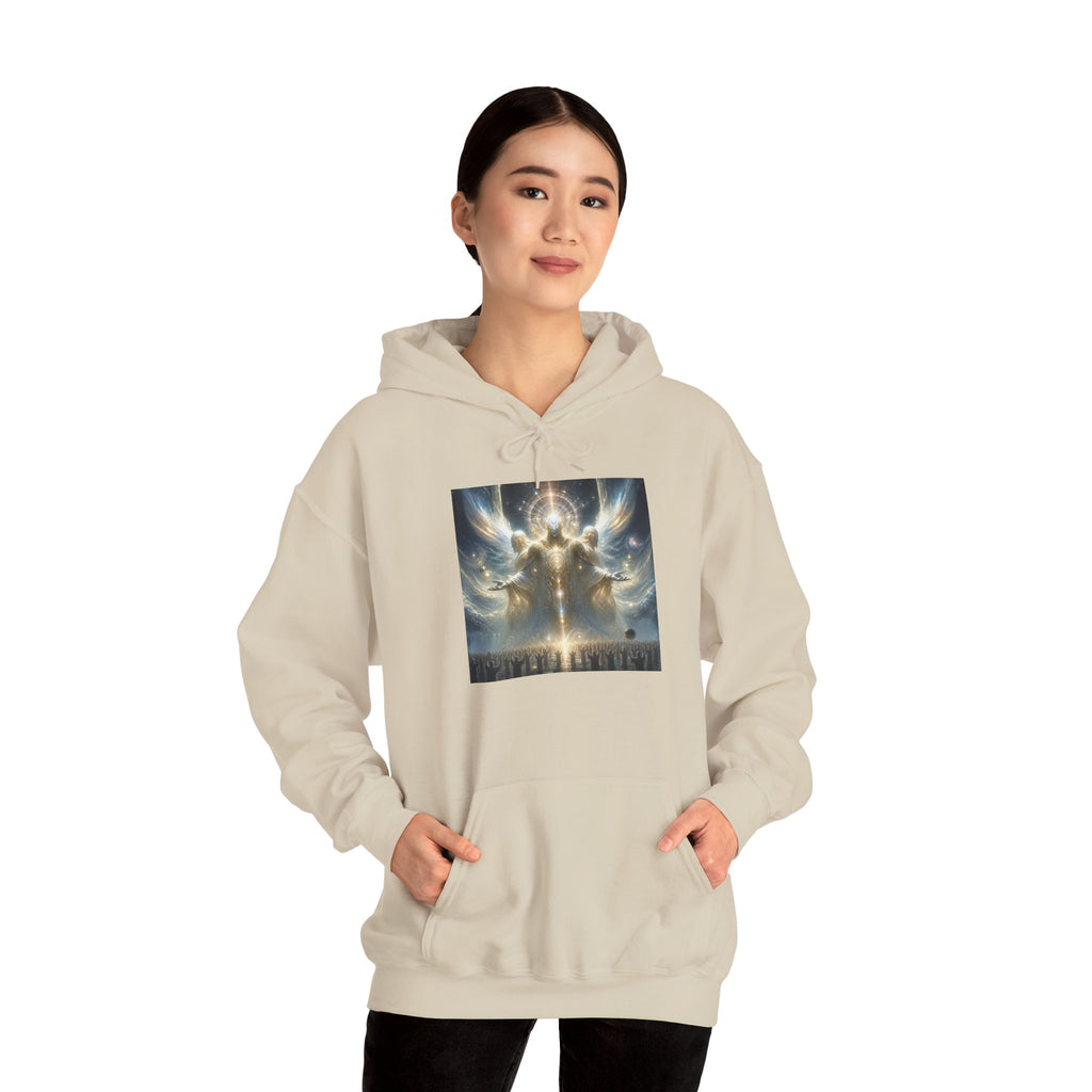 Elohim Gathering— Ethereal Angelic Cloudscape Pullover