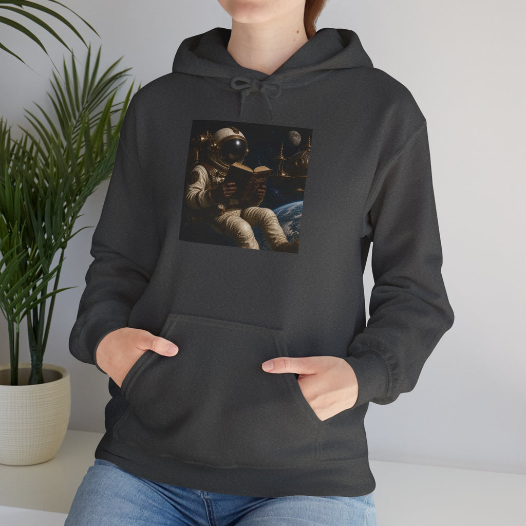 Astronaut Lounge Hoodie — Vintage Space Crew Astronaut Graphic Sweatshirt