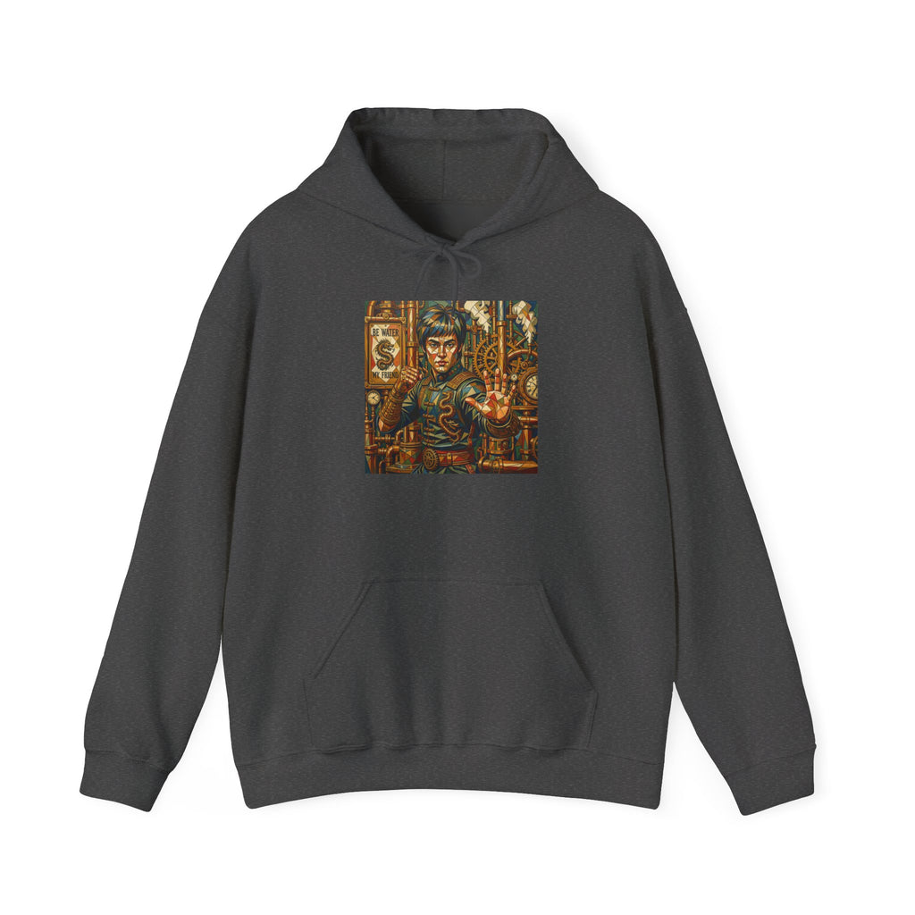 Hoodie —Steampunk Bruce Lee Artwork Hooded Sweatshirt