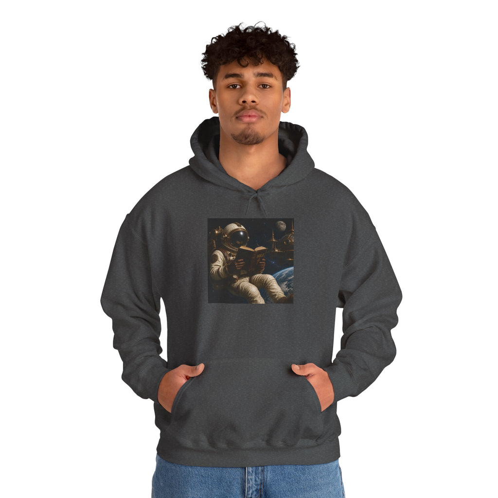 Astronaut Lounge Hoodie — Vintage Space Crew Astronaut Graphic Sweatshirt