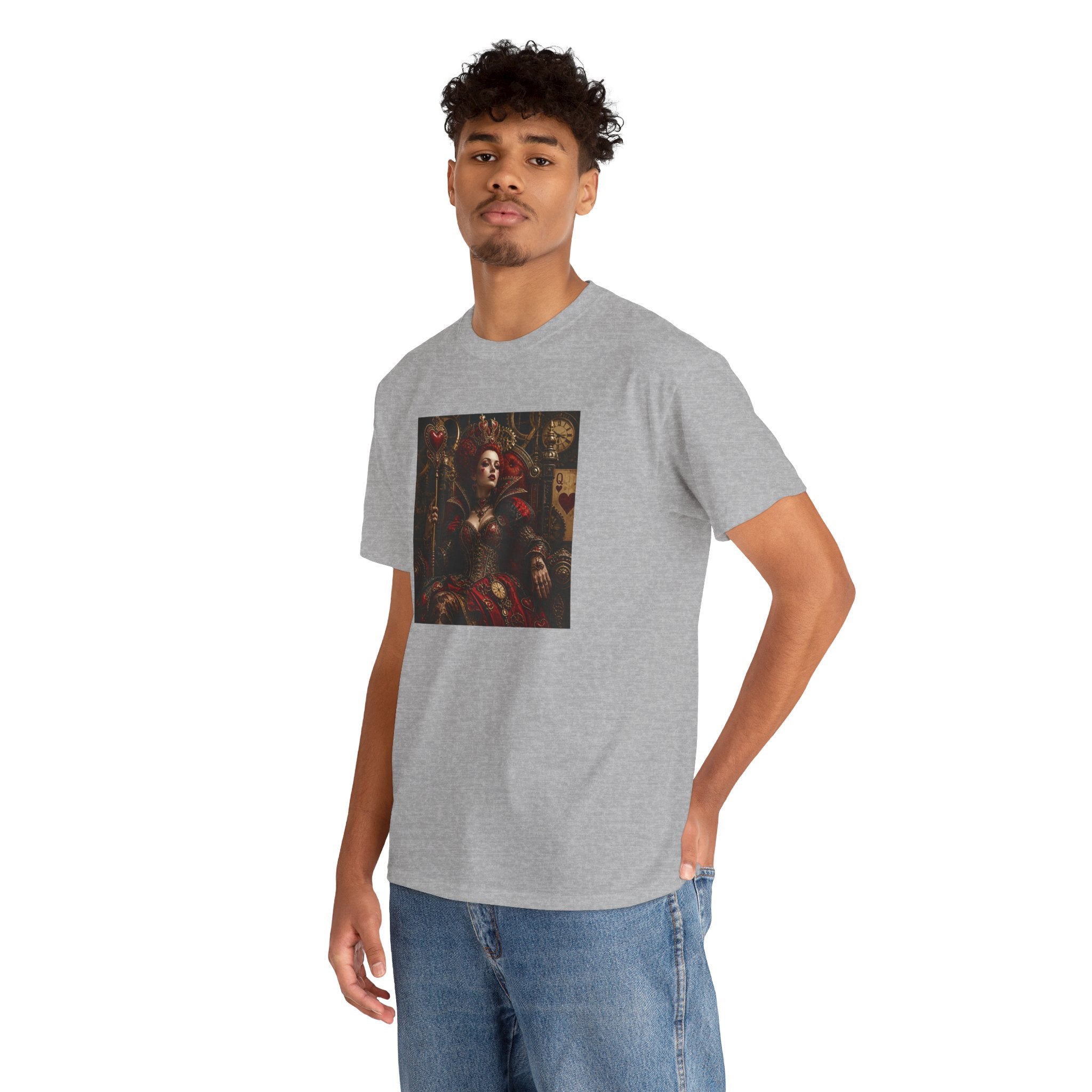 Gothic - Steampunk Queen Art Tee - Dark Renaissance Portrait T-Shirt