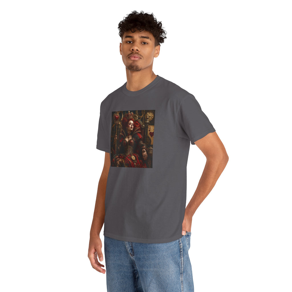Gothic - Steampunk Queen Art Tee - Dark Renaissance Portrait T-Shirt