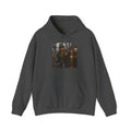 Steampunk City Explorer Hoodie — Vintage Sci‑Fi Pilot Graphic