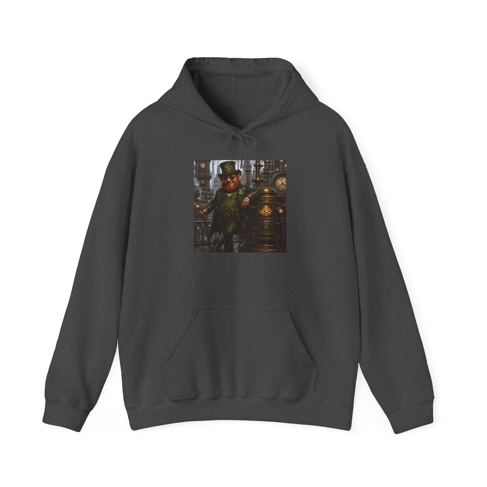 Steampunk City Explorer Hoodie — Vintage Sci‑Fi Pilot Graphic