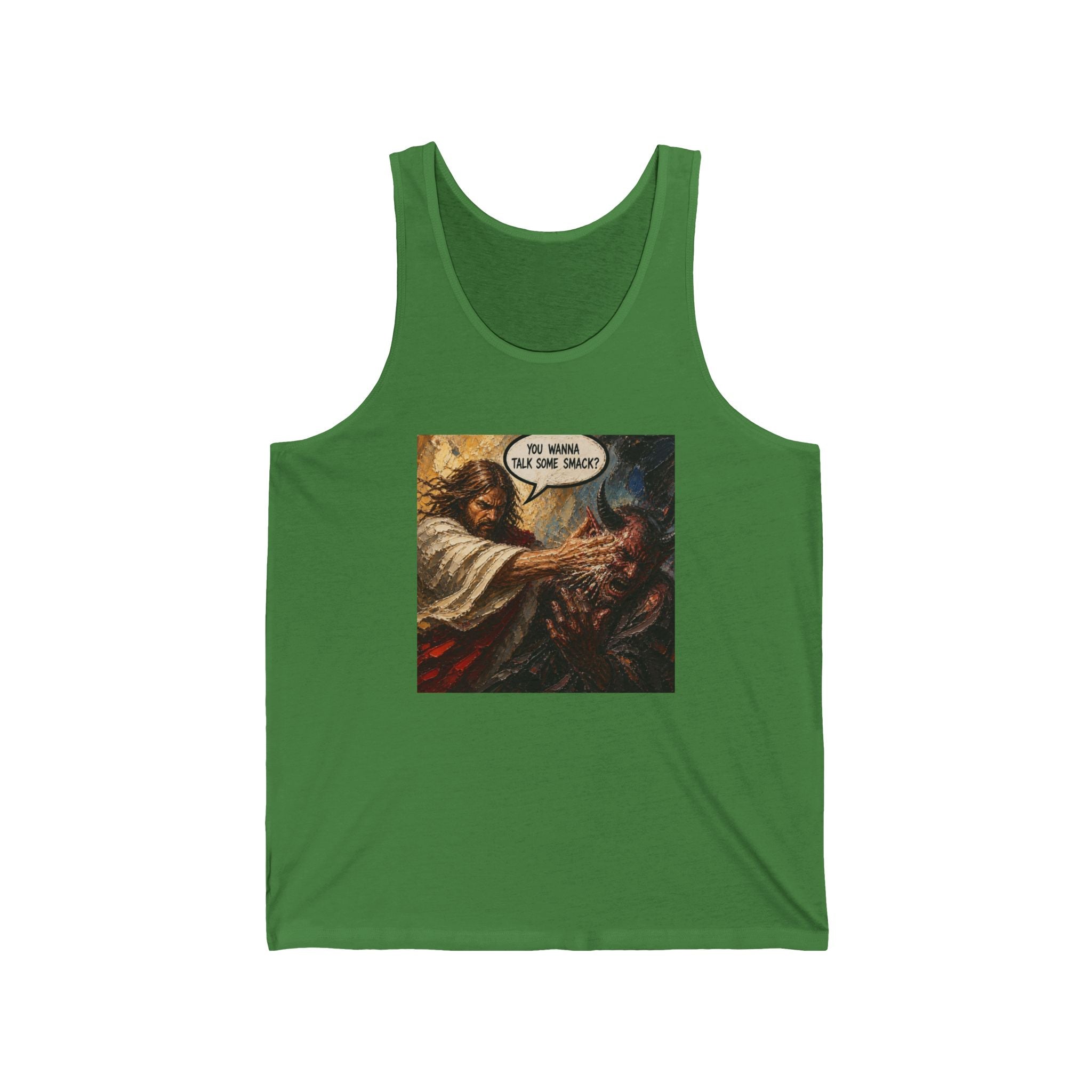 Jesus Slap Meme Tank Top — "Be Reasonable, I Love Dance" Graphic Tank