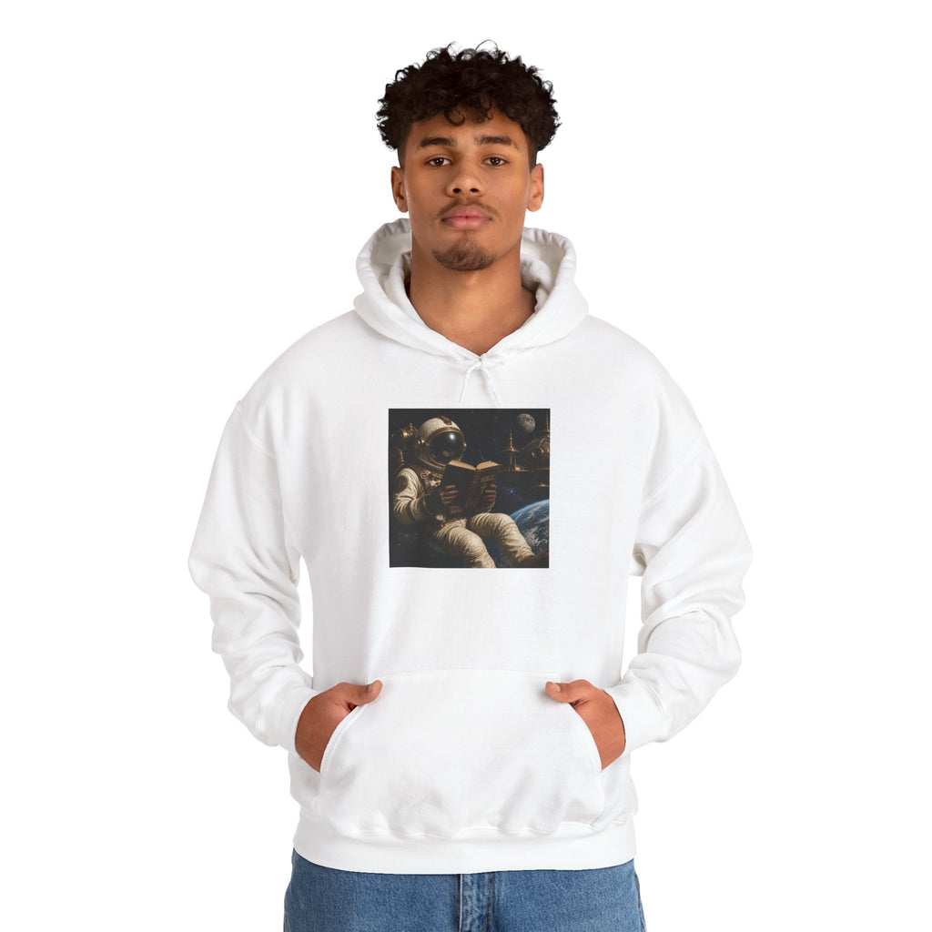 Astronaut Lounge Hoodie — Vintage Space Crew Astronaut Graphic Sweatshirt