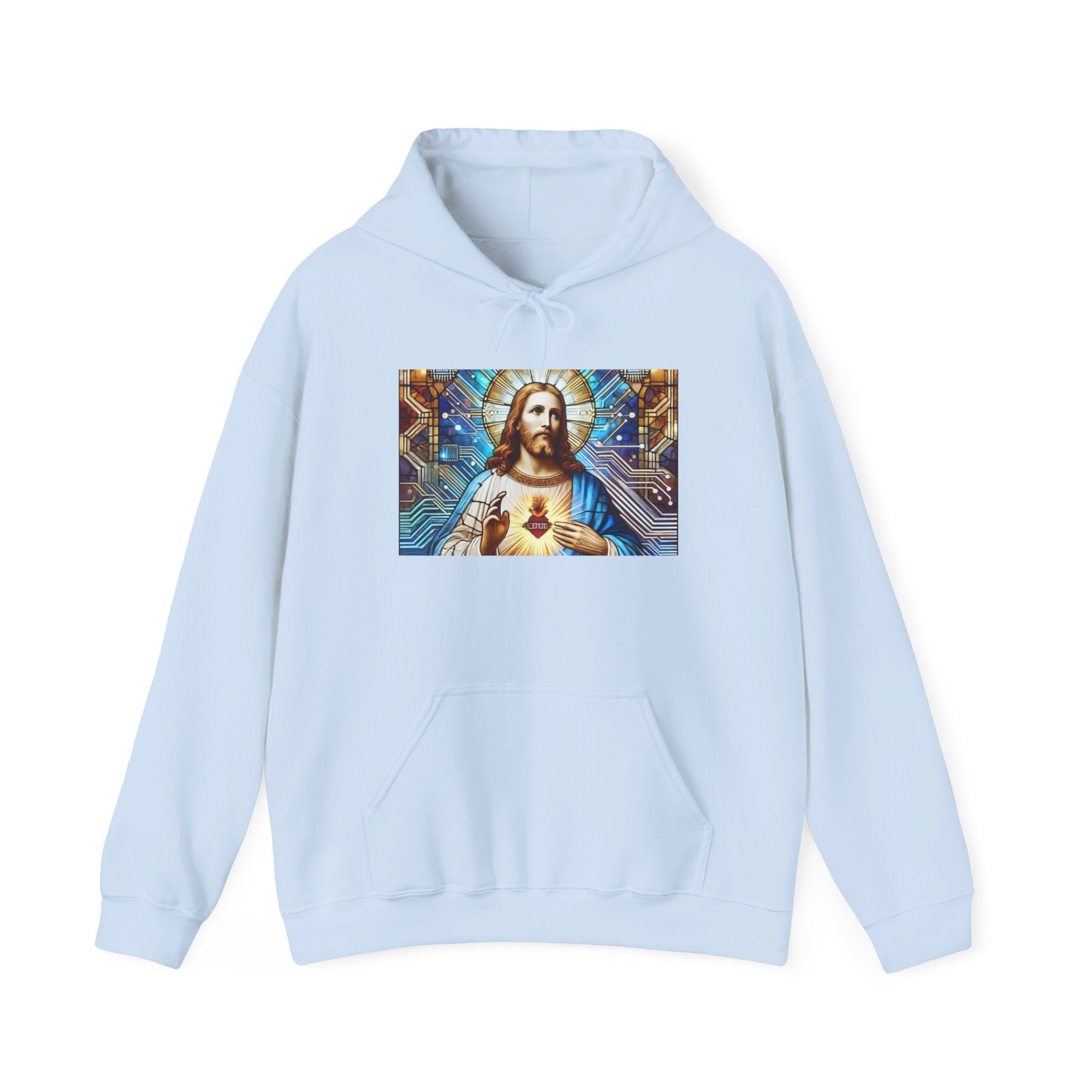 Digital Jesus Hoodie — Graphic Sweatshirt