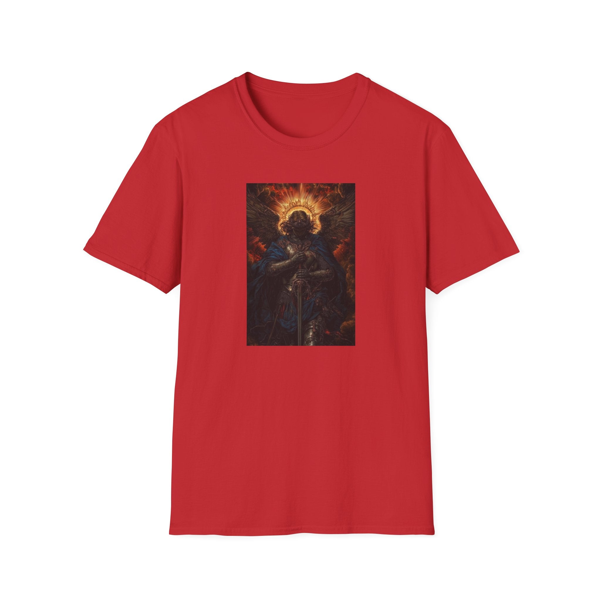 Graphic T-Shirt — Dark Angel Halo  religious Art Tee