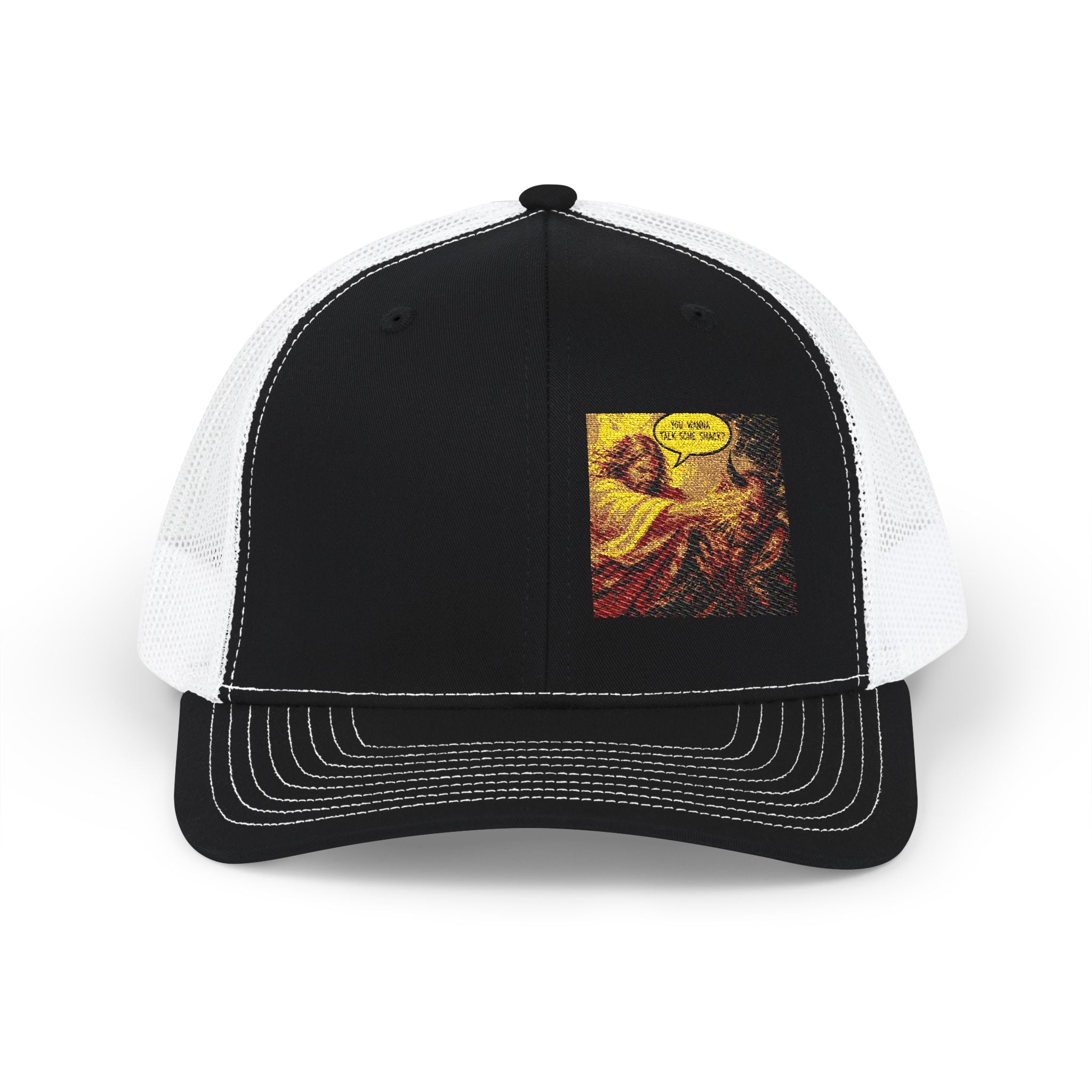 You want to talk smack? Jesus slapping the devil. For my brother Oscar