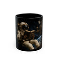 Astronaut Reading Bible Space Mug – Sci‑Fi Coffee Cup for Space Lovers Christ Lovers