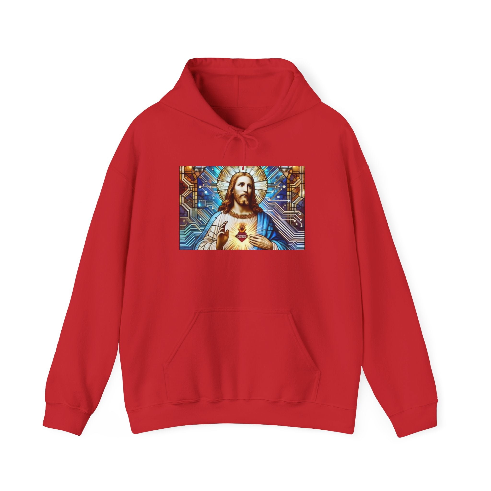 Digital Jesus Hoodie — Graphic Sweatshirt