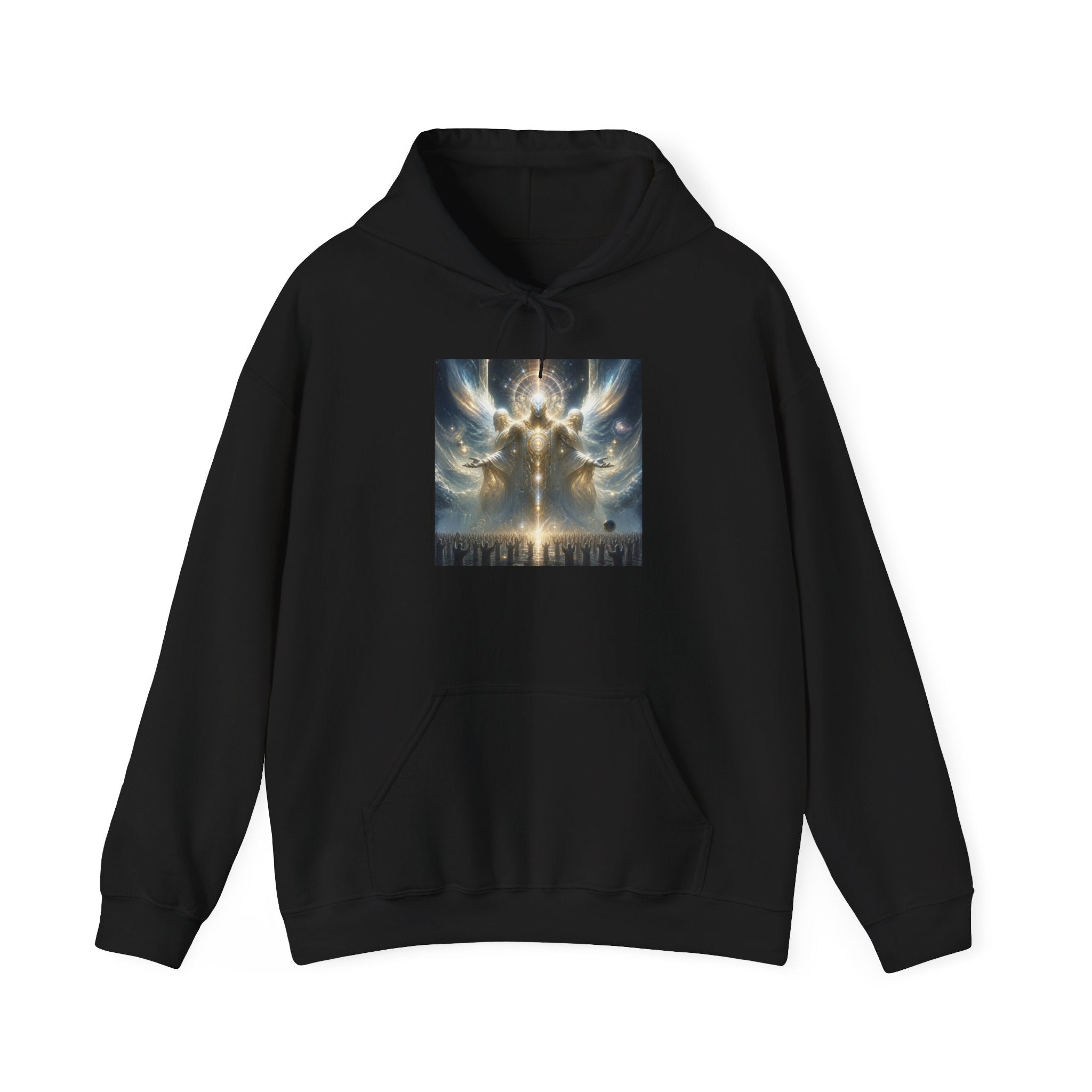 Elohim Gathering— Ethereal Angelic Cloudscape Pullover