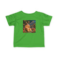 Infant Tee — Cute Chubby Pumpkin Baby in Autumn Harvest Illustration - Fantasy