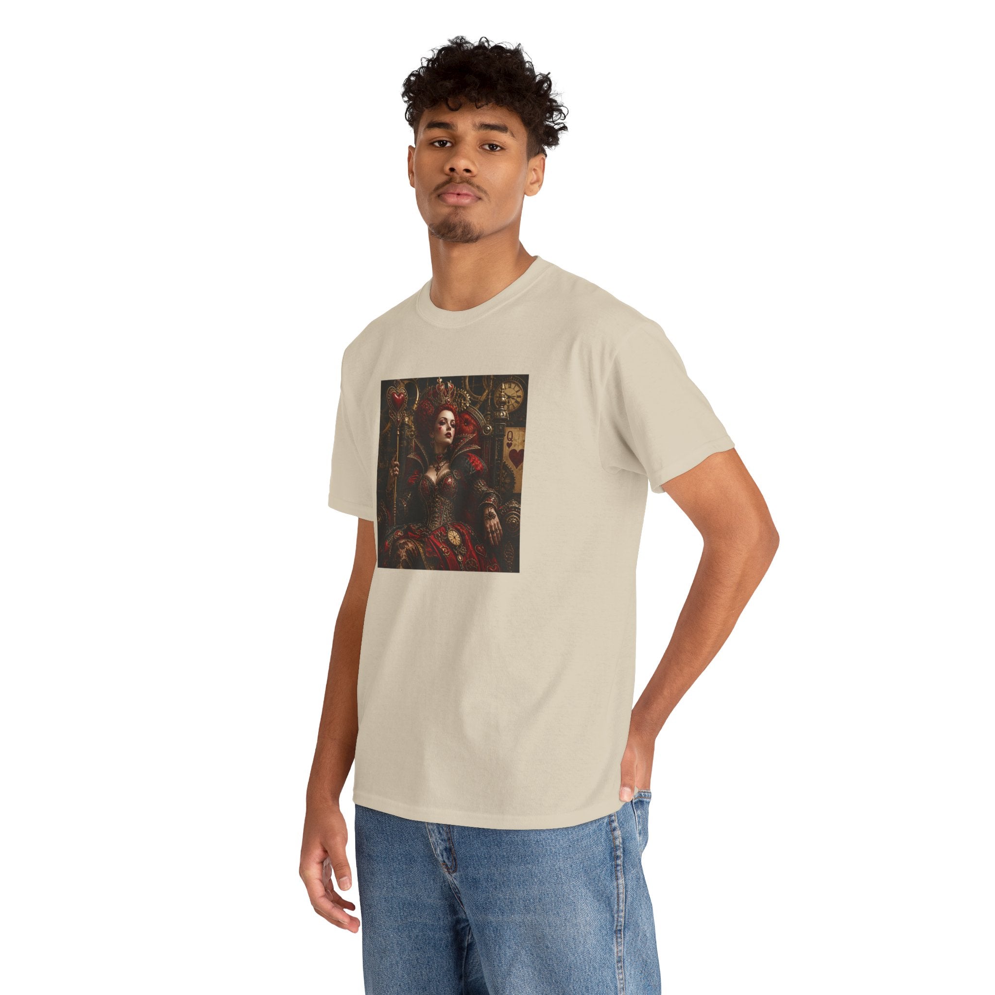 Gothic - Steampunk Queen Art Tee - Dark Renaissance Portrait T-Shirt