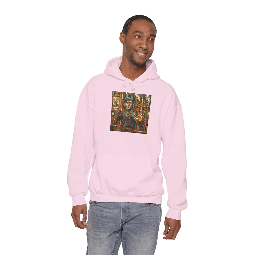 Hoodie —Steampunk Bruce Lee Artwork Hooded Sweatshirt