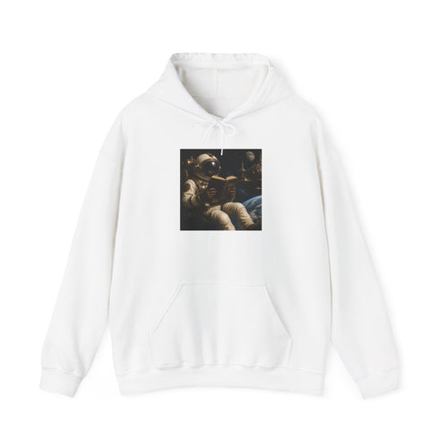 Astronaut Lounge Hoodie — Vintage Space Crew Astronaut Graphic Sweatshirt