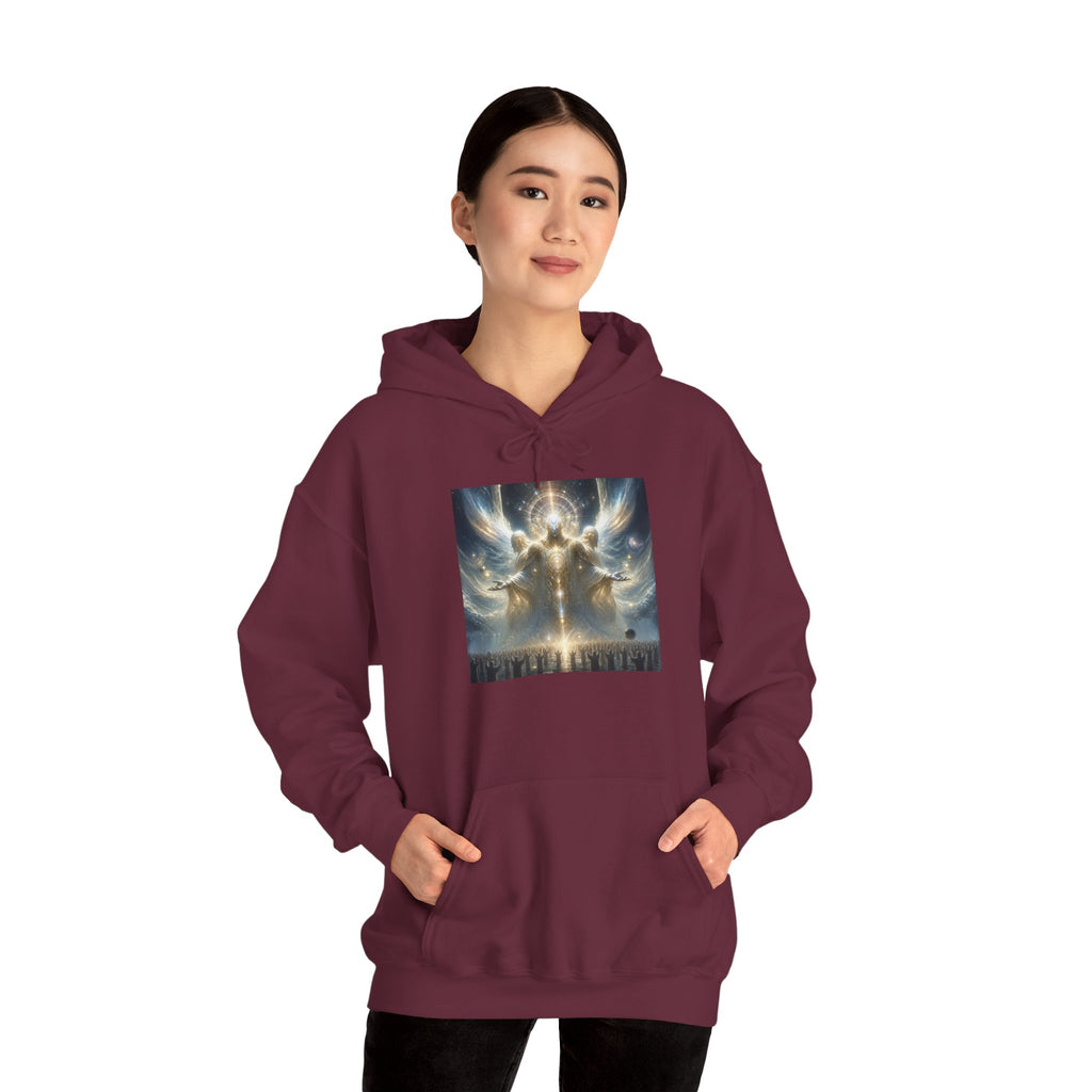 Elohim Gathering— Ethereal Angelic Cloudscape Pullover