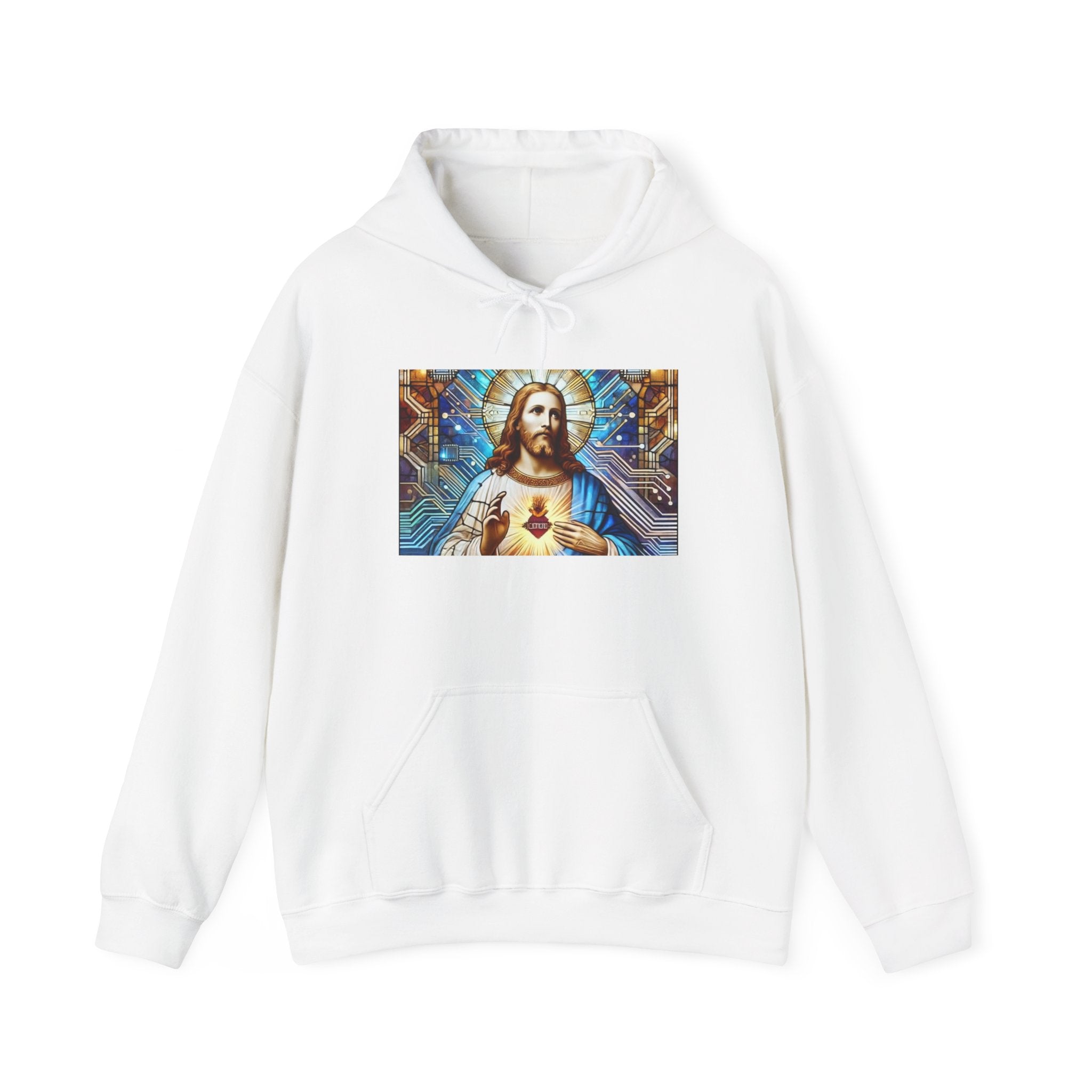 Digital Jesus Hoodie — Graphic Sweatshirt