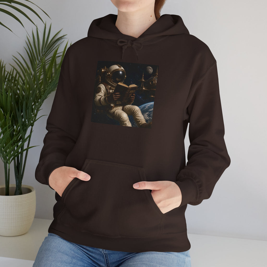 Astronaut Lounge Hoodie — Vintage Space Crew Astronaut Graphic Sweatshirt