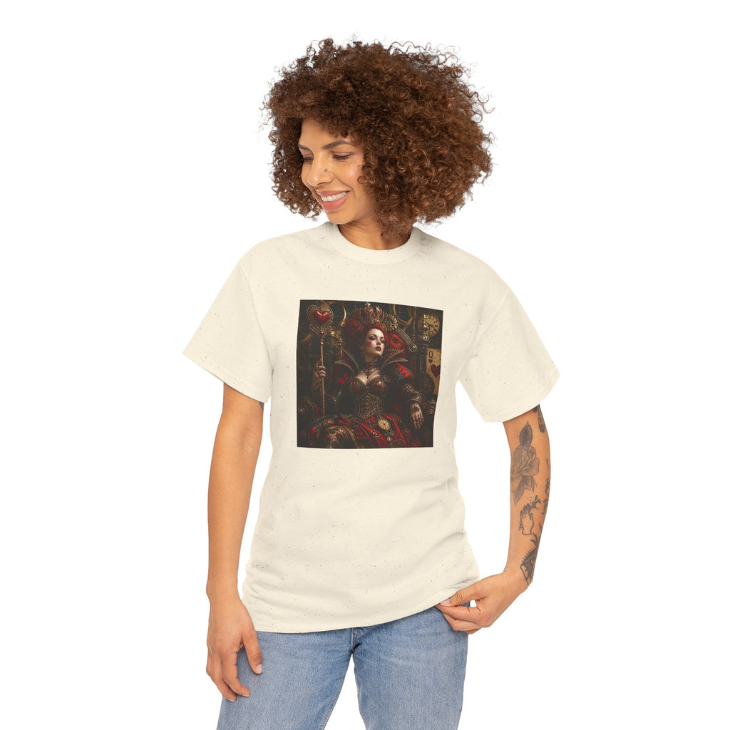 Gothic - Steampunk Queen Art Tee - Dark Renaissance Portrait T-Shirt