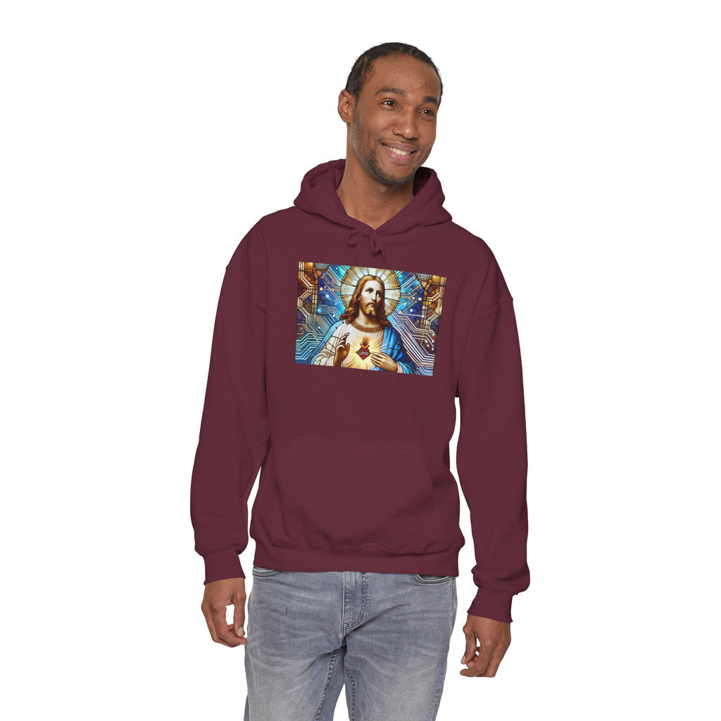 Digital Jesus Hoodie — Graphic Sweatshirt