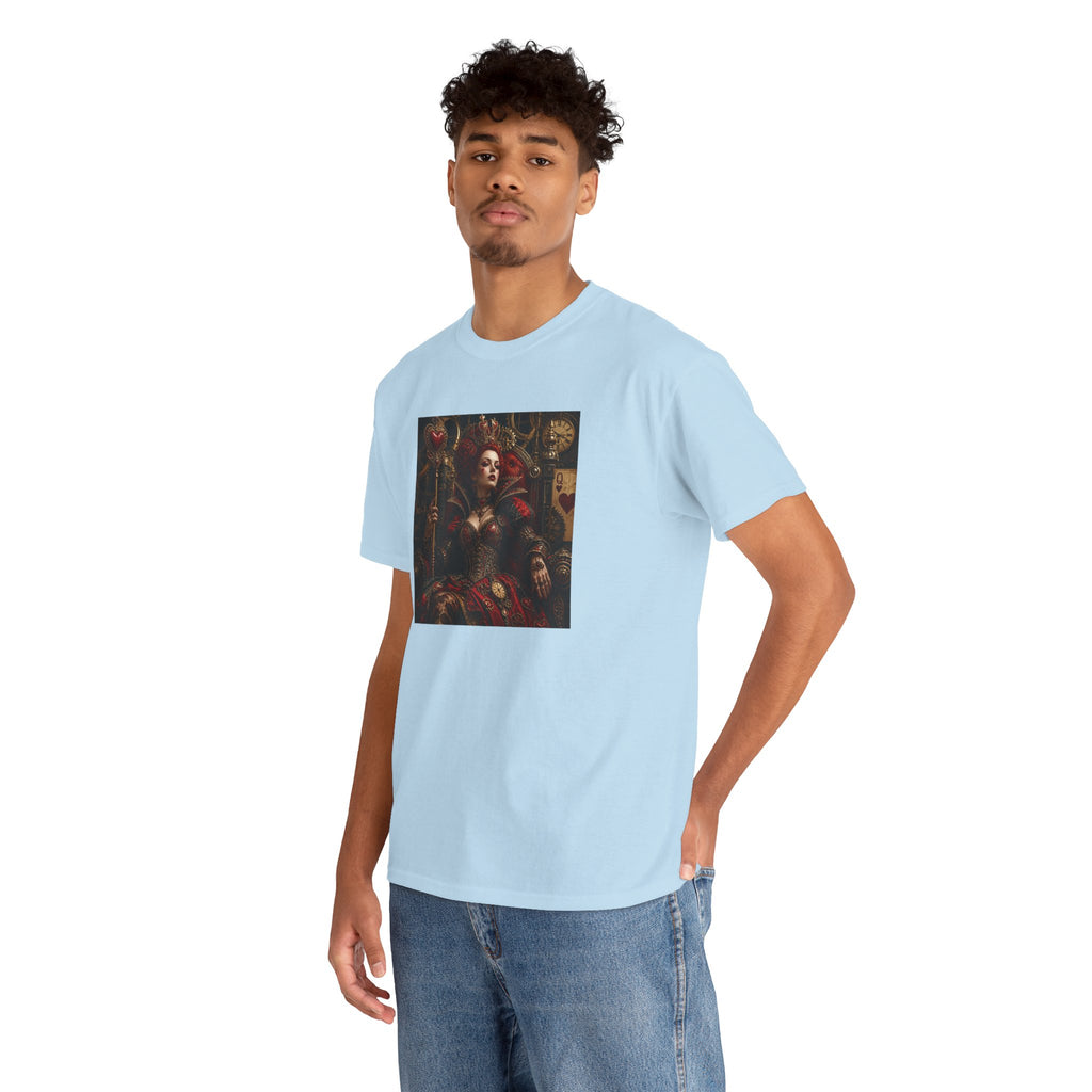 Gothic - Steampunk Queen Art Tee - Dark Renaissance Portrait T-Shirt