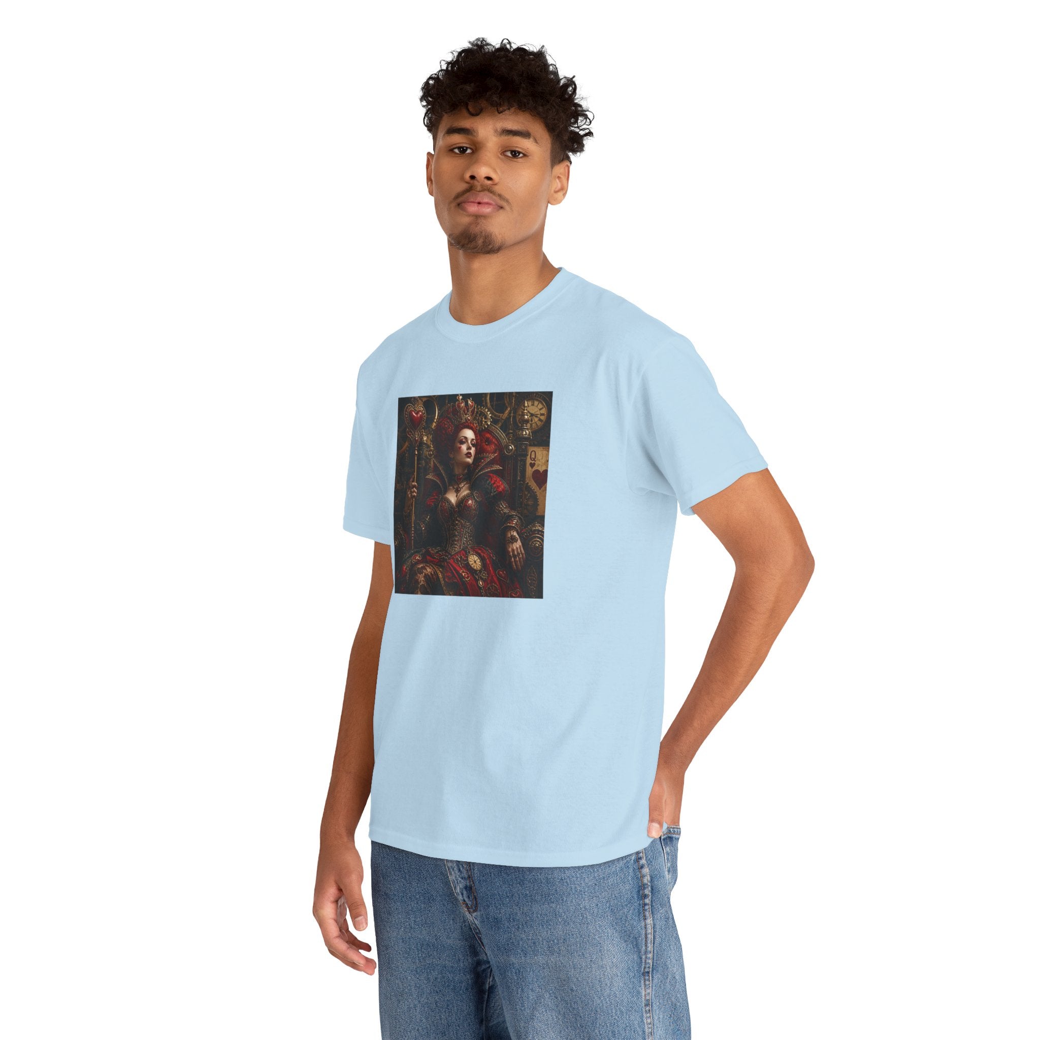 Gothic - Steampunk Queen Art Tee - Dark Renaissance Portrait T-Shirt