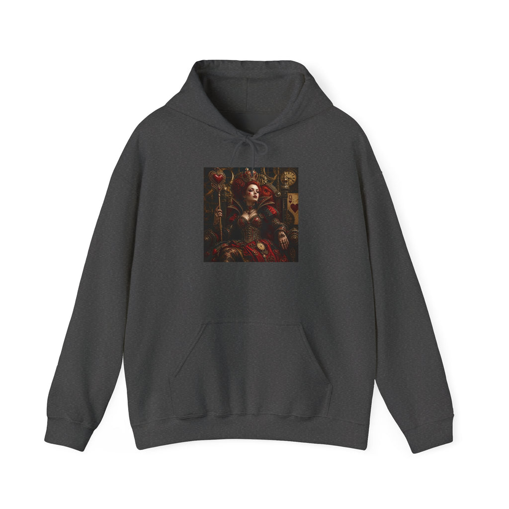 Medieval Steampunk Noble Portrait Hoodie — Vintage Renaissance Art Pullover