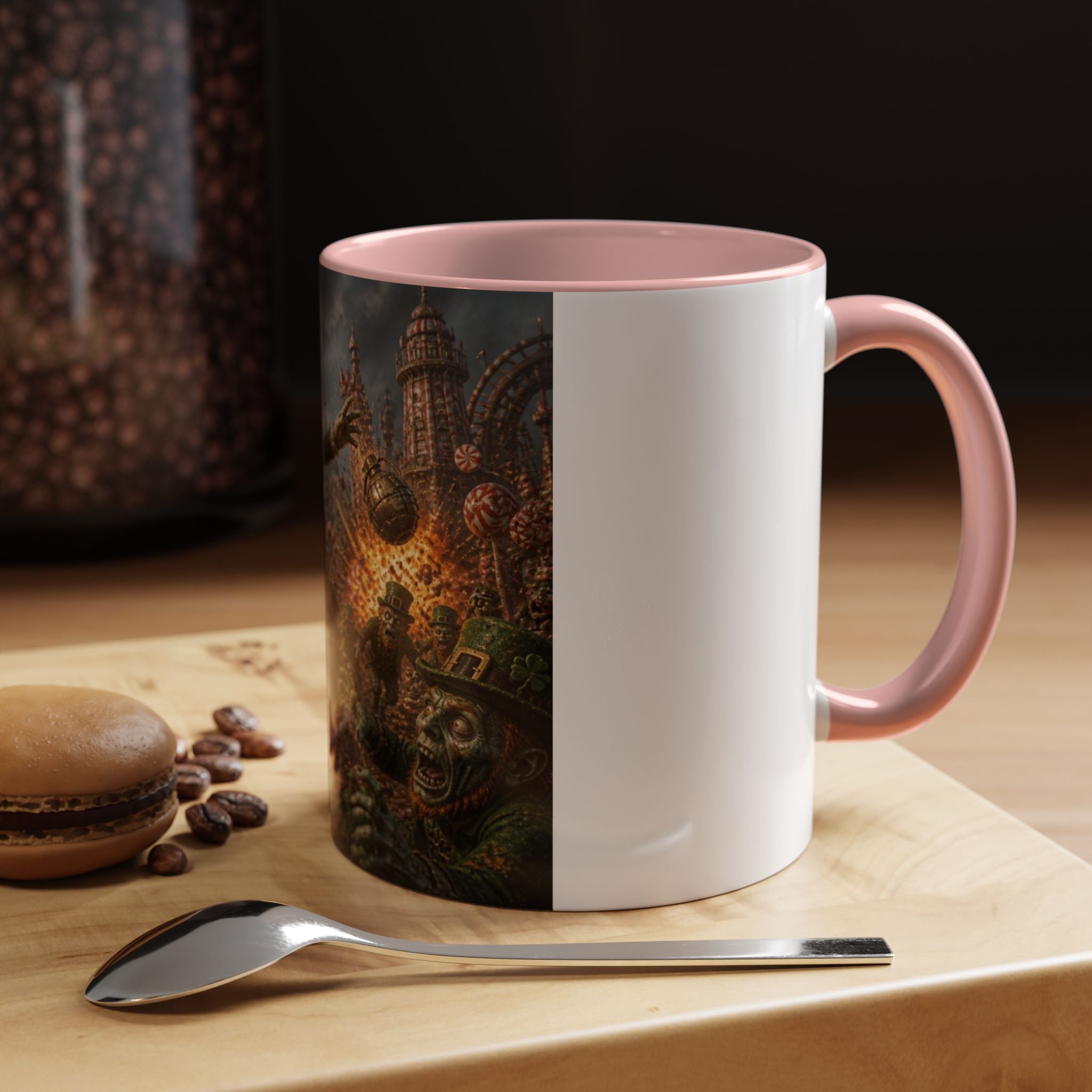 Steampunk Humpty Dumpty Fantasy Coffee Mug — Dark Fantasy Accent Mug (11/15oz)