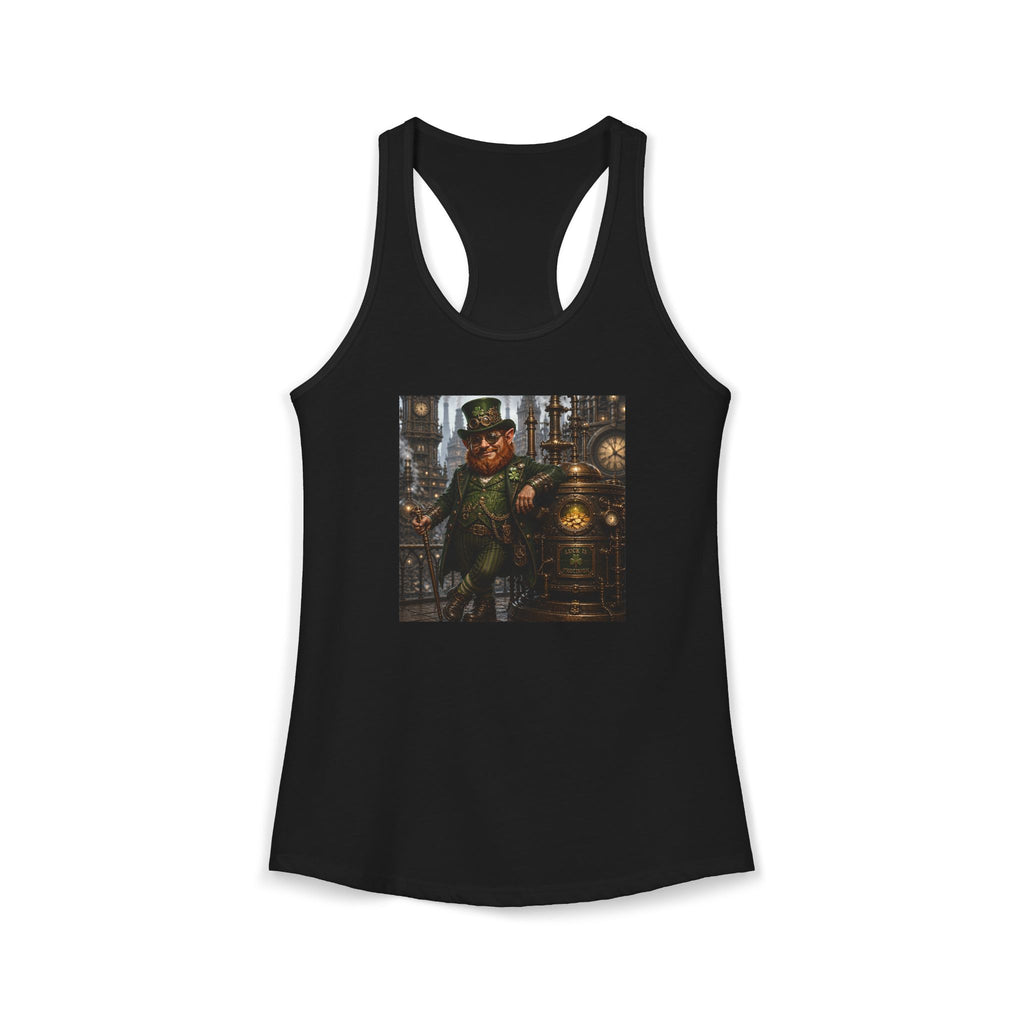 Women's Ideal Racerback Tank - Steampunk Art