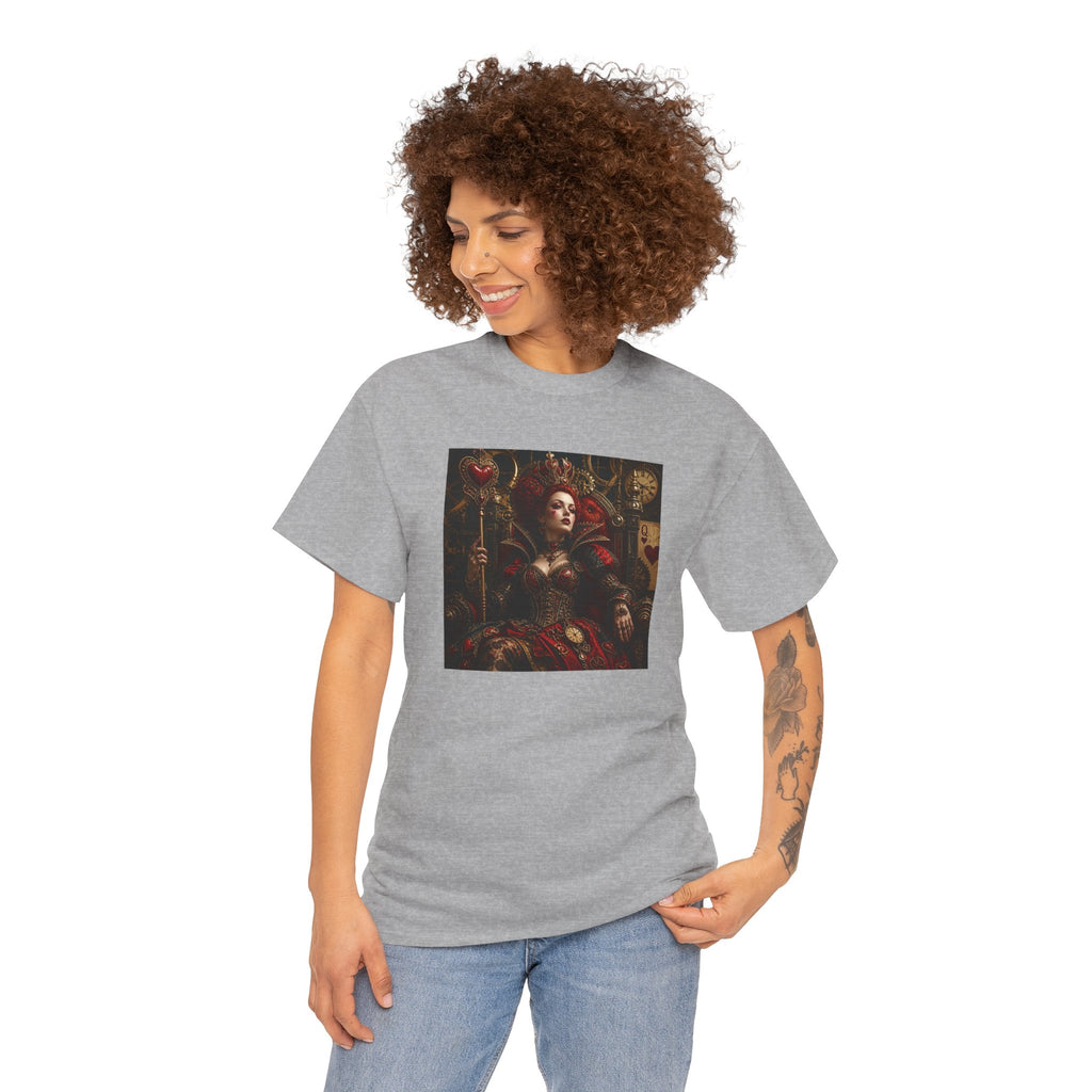 Gothic - Steampunk Queen Art Tee - Dark Renaissance Portrait T-Shirt
