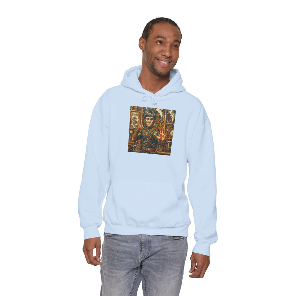 Hoodie —Steampunk Bruce Lee Artwork Hooded Sweatshirt
