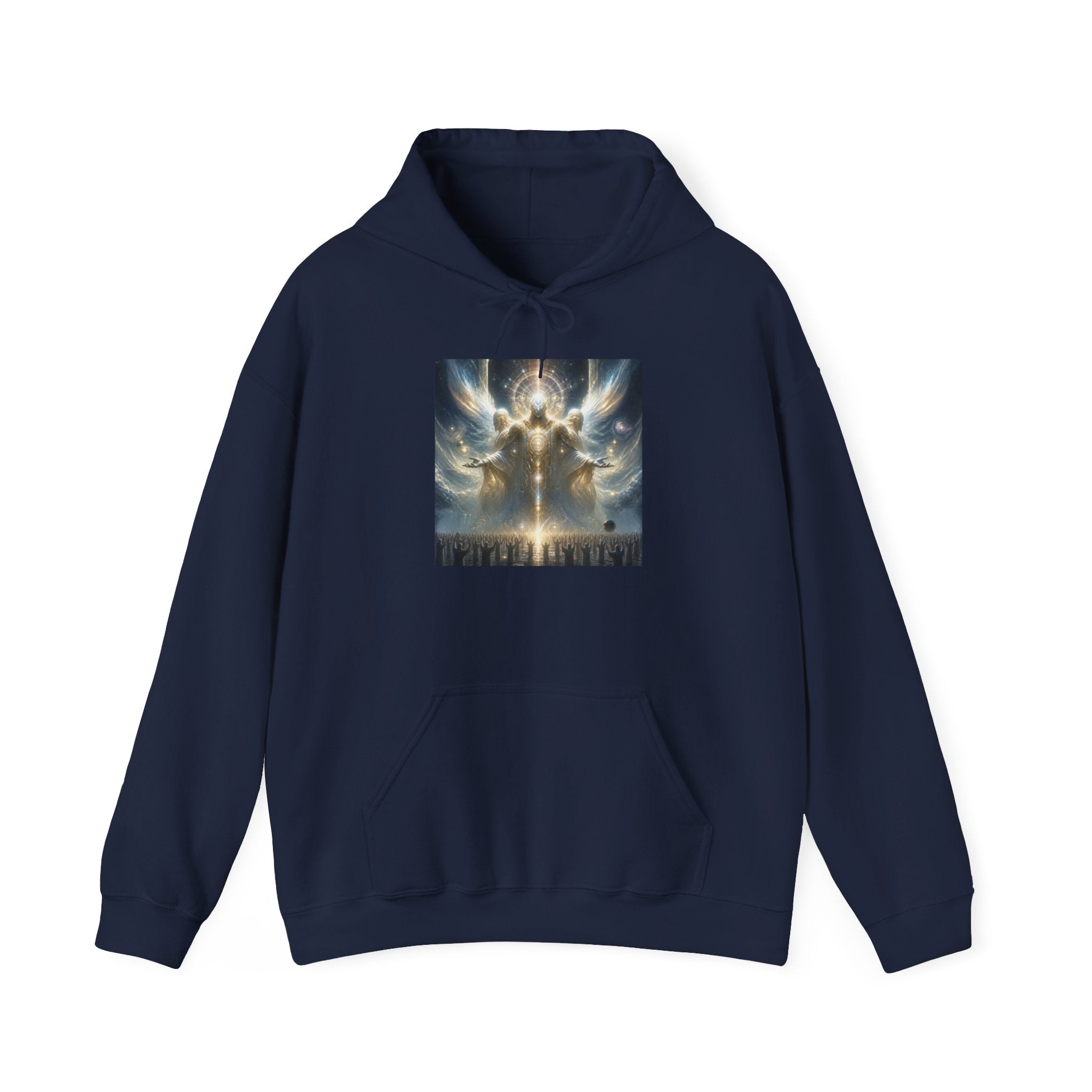Elohim Gathering— Ethereal Angelic Cloudscape Pullover